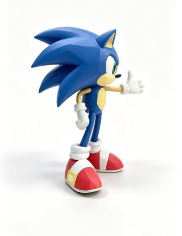 Decoratief ornament - Richard Orlinski - Sonic the