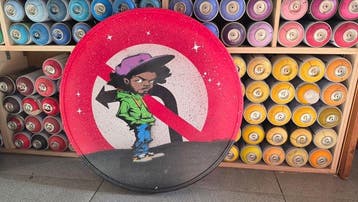 Jinks Kunst - Bob - French Traffic Sign