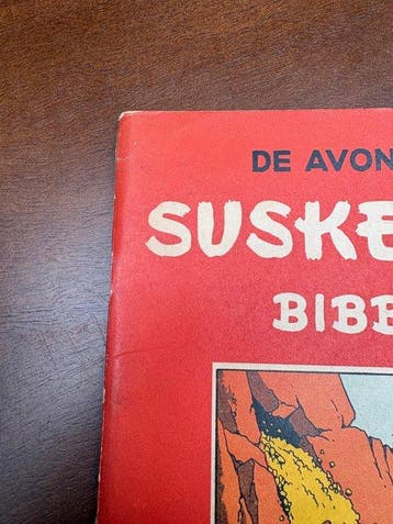 Suske en Wiske RV-8 - Bibbergoud - 1 Album - Eerste druk -, Livres