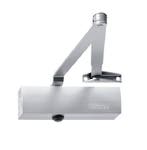 Deurdranger GEZE TS 1500 met schaararm zilverkleur, Nieuw, Overige materialen, Klink of Kruk