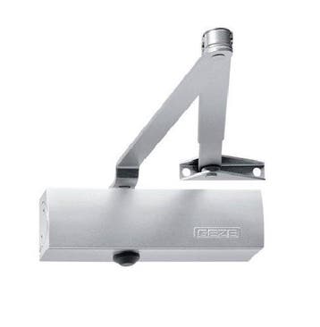 Deurdranger GEZE TS 1500 met schaararm zilverkleur, Nieuw, Overige materialen, Klink of Kruk