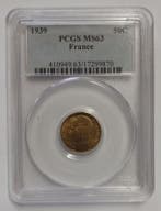 France Frankreich 50 Centimes 1939 Typ Morlon Ms 63, Verzenden, België