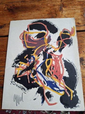 Karel Appel (1921-2006) - Kleurenlitho uit Unteilbares Teil