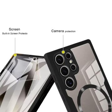 Samsung Galaxy S22 - 360° MagSafe Hoesje met Screenprotector, Verzenden