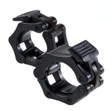 Toorx Fitness Lock Jaw Collars 50 mm CFSL Zwart Zwart, Sport en Fitness, Verzenden, Nieuw