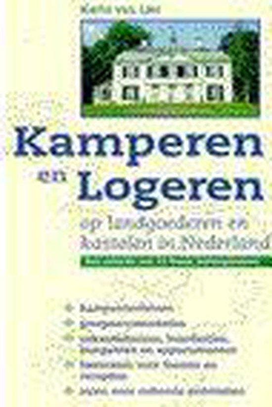 Kamperen Logeren Landgoederen Nederland - van Lier, Livres, Langue | Langues Autre, Envoi