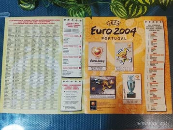 2004 Panini | EURO 2004 PORTUGAL | Album Completo (Adesivos, Verzamelen, Nieuw