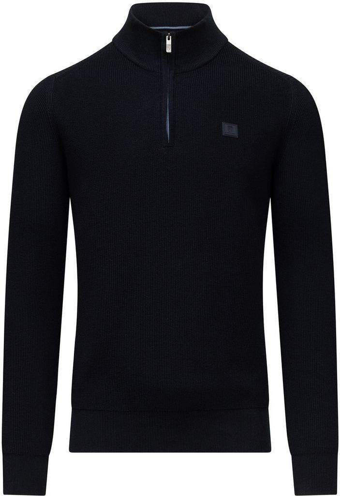 State Of Art Half Zip Trui Navy maat Maat 52/54 (L) Heren, Kleding | Heren, Truien en Vesten, Blauw, Nieuw, Maat 52/54 (L), Verzenden