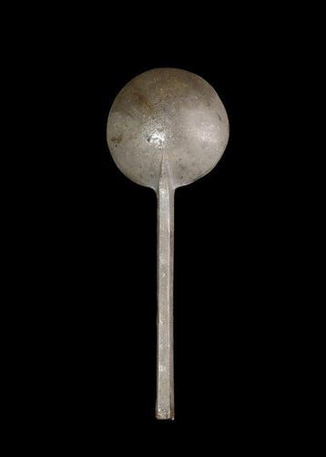 Post-middeleeuws Tin Pewter Spoon (Zonder minimumprijs)