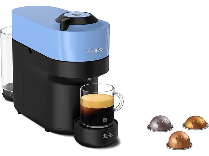 De Longhi - Capsulemachine - Blauw, Elektronische apparatuur, Koffiezetapparaten, Koffiepads en cups, Nieuw, Verzenden