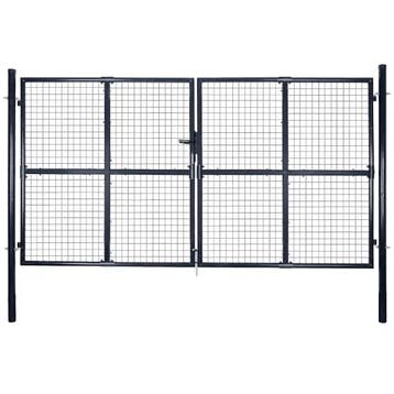vidaXL Tuinhek van gaas gegalvaniseerd staal 300x175 cm, Verzenden, Nieuw