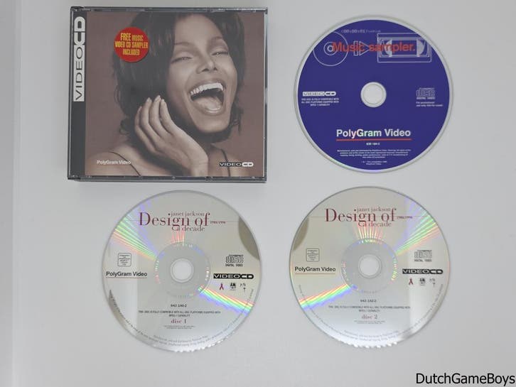 Philips CDI - CDi Music - Janet Jackson - Design Of A Decade, Games en Spelcomputers, Games | Overige, Gebruikt, Verzenden