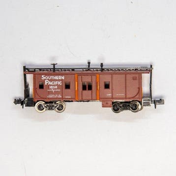 Atlas N - 2434 - Model treinwagon (5) - Caboose bay window -, Nieuw