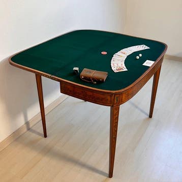 Table de jeux - Acajou - Style Géorgien 1815-1825