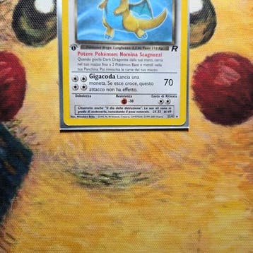 Pokémon - 1 Card Dark Dragonite First edition - WOTC - Team