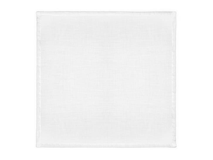 Witte Servetten Stof 40cm 4st, Hobby en Vrije tijd, Feestartikelen, Nieuw, Verzenden