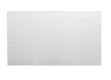 30x200 cm - Radiator Cover Lined (Gegroefde voorplaat) - Wit, Ophalen of Verzenden