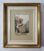 Scuola italiana (XIX-XX) - Popolana, Antiquités & Art