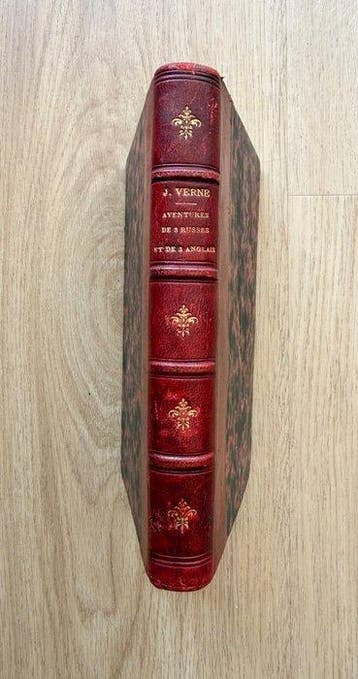 Jules Verne - [Très rare EO] Aventures de trois Russes et de