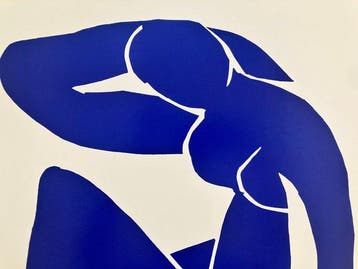 Henri Matisse (after) - Nu Bleu II