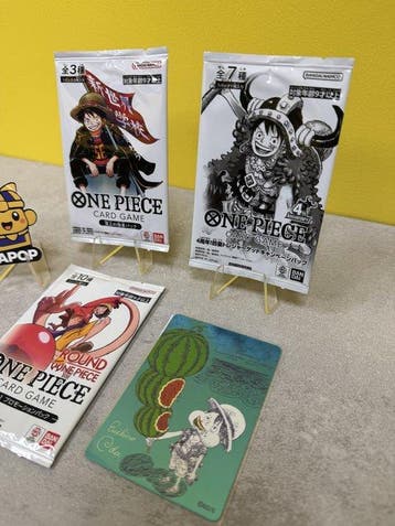 One Piece - 4 Verzegelde kaart - Monkey D. Luffy Lotto 4, Nieuw