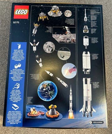 Lego Set - 92176 - NASA/ESA, Espace - NASA Apollo SATURN V, Enfants & Bébés, Jouets | Duplo & Lego