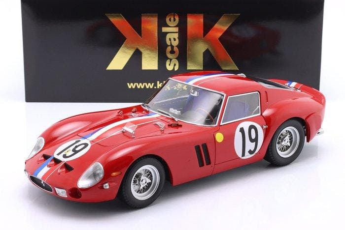 KK Scale 1:12 - Model sportwagen - Ferrari 250 GTO, Hobby & Loisirs créatifs, Voitures miniatures | 1:5 à 1:12