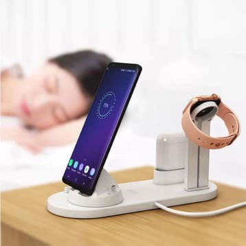 4 in 1 Oplaadstation voor Apple iPhone / iWatch / AirPods -, Verzenden, Nieuw