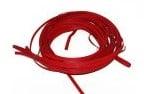 Pitriet Plat Rood 1,75 mm 10 mm rol 250 gram, Hobby en Vrije tijd, Knutselen, Nieuw