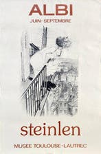Steinlen - Affiche d’exposition – Musée Toulouse-Lautrec,