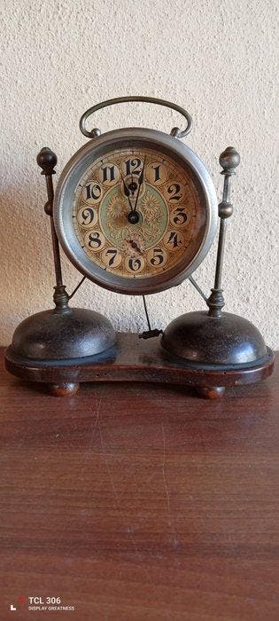 Wekker - Hout, Metaal - 1850-1900 - Svaglia, Antiquités & Art, Antiquités | Horloges
