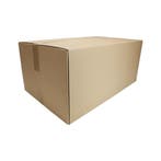 Vouwdoos 440x335x207 mm enkelgolf karton bruin fefco 0201, Ophalen of Verzenden