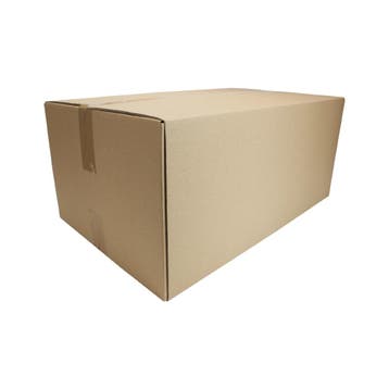 Vouwdoos 440x335x207 mm enkelgolf karton bruin fefco 0201, Ophalen of Verzenden