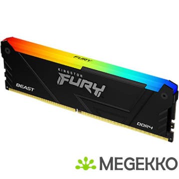 Kingston DDR4 FURY Beast RGB 1x32GB 3200, Informatique & Logiciels, Verzenden