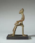 Een bronzen beeld. - Fon - Benin (Zonder minimumprijs)