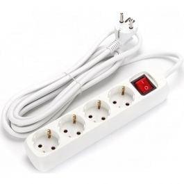 Stekkerdoos met Schakelaar 3680W - 4 Stopcontacten - Verleng, Doe-het-zelf en Bouw, Elektriciteit en Kabels, Nieuw, Verzenden