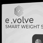 2dekans | E.Volve® Slimme weegschaal budget - Zwart, Elektronische apparatuur, Weegschalen, Ophalen of Verzenden, Nieuw