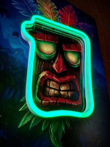 LEDMansion - Gaming Legends Duo – Mario Kart & Aku Aku, Nieuw