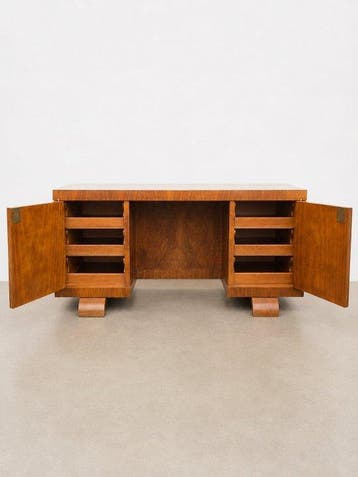Austrian Executive Desk - Art Deco - Bureau - Bois de pin,