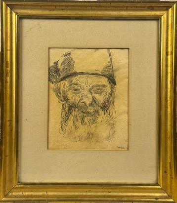 Hans Berger (1882-1977) - Autoritratto
