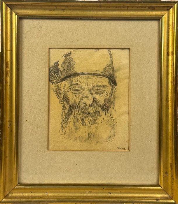 Hans Berger (1882-1977) - Autoritratto, Antiek en Kunst, Kunst | Schilderijen | Klassiek