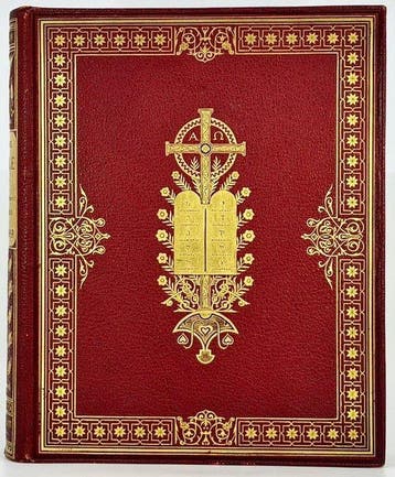Abbé F.-R. Salmon / Schnorr - La Sainte Bible. Ancien et, Antiek en Kunst