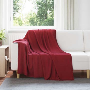 vidaXL Dekentjes 24 st Bordeaux Rood 200 x 150 cm 10.08 kg, Verzenden, Nieuw