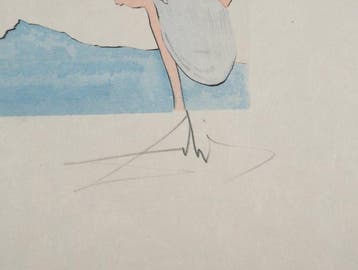 Salvador Dali (1904-1989) - Freud à la tête descargot