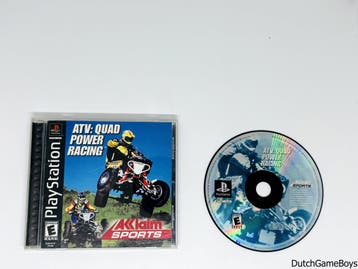 Playstation 1 / PS1 - ATV - Quad Power Racing + Reg. Card -, Verzenden, Gebruikt