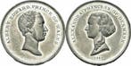 Denmark Medaille 1863 Hochzeit Albert Edward Alexandra Ch..., Verzenden