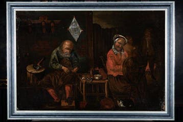David Ryckaert (1586-1642) XVII Navolger - De Schoenmaker