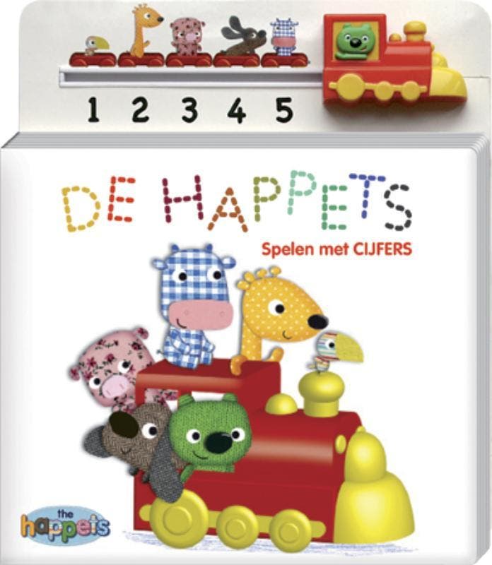 Spelen met cijfers / De Happets 9789059648395, Livres, Livres pour enfants | Jeunesse | 10 à 12 ans, Envoi