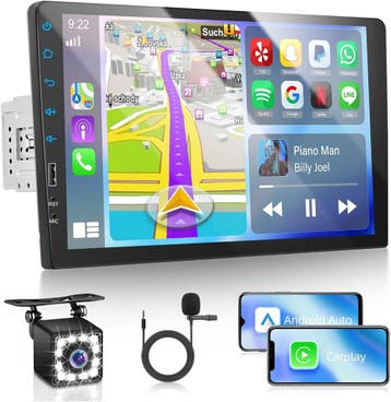 Autoradio 1 DIN CarPlay | Tweede kansje | OP = OP, Autos : Divers, Autoradios, Verzenden