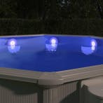 vidaXL Zwembadlamp dompelbaar drijvend LED met, Verzenden